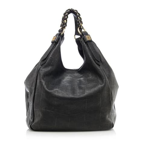 Givenchy Embossed Sacca Hobo 